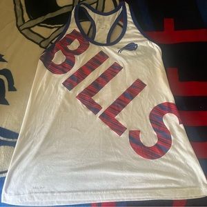 Buffalo Bills womens tank M Nike Dri-fit